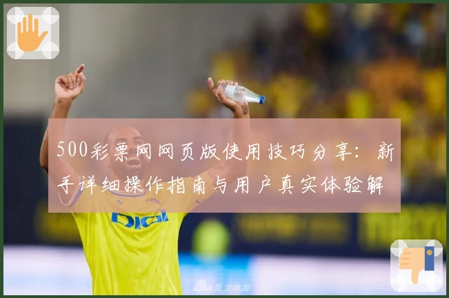 500彩票网网页版使用技巧分享：新手详细操作指南与用户真实体验解析